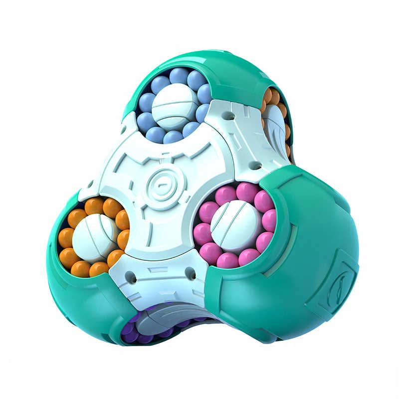 Nine-Sided Interchange Three-Dimensional Rubik'S Cube Competition Special For Students Rotating Racing Children'S Educational Magic Group Magic Bean Toy - Image 1